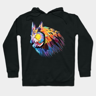 Owl portrait Hoodie